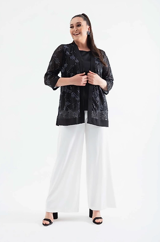 KREP KUMAŞ PANTOLON BEYAZ