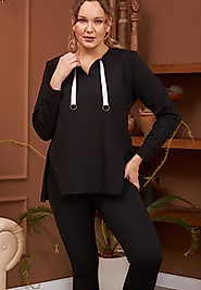 YIRTMAÇ DETAYLI SWEATSHİRT