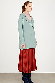 KRUVAZE YAKA RAYON HIRKA MAVİ