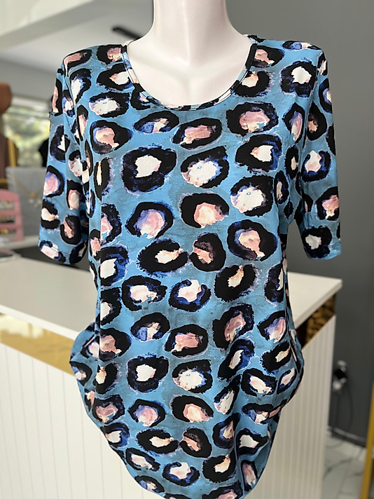 İNDİGO VİSKON TİŞÖRT