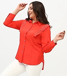 TAŞLI MERCAN GÖMLEK