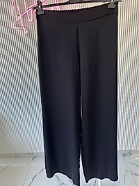 KREP KUMAŞ PANTOLON SİYAH