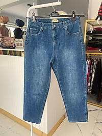 TROK TAŞ DETAYLI KOT PANTOLON