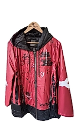 TAŞ BASKILI PARLAK  MONT KIRMIZI