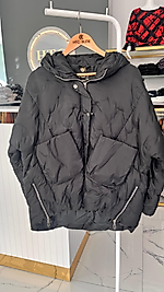 HEYBE CEPLİ  SİYAH MONT