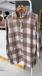 EKOSELİ ODUNCU GÖMLEK CEKET KAHVE