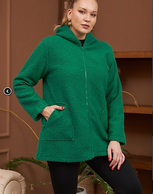 BUKLET YEŞİL CEKET