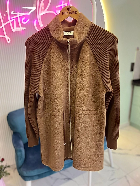 TAY TÜYÜ KAHVERENGİ  CEKET