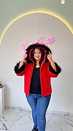 KÜRK KAPŞONLU KAŞE KABAN