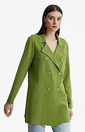 KRUVAZE YAKA RAYON HIRKA YEŞİL